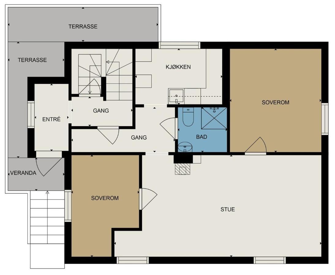 Central Trainstation Apartment Narvik Extérieur photo